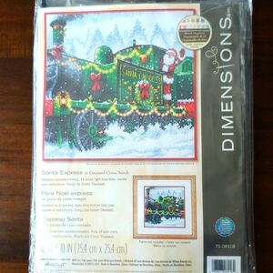 Santa Express Cross Stitch Kit
